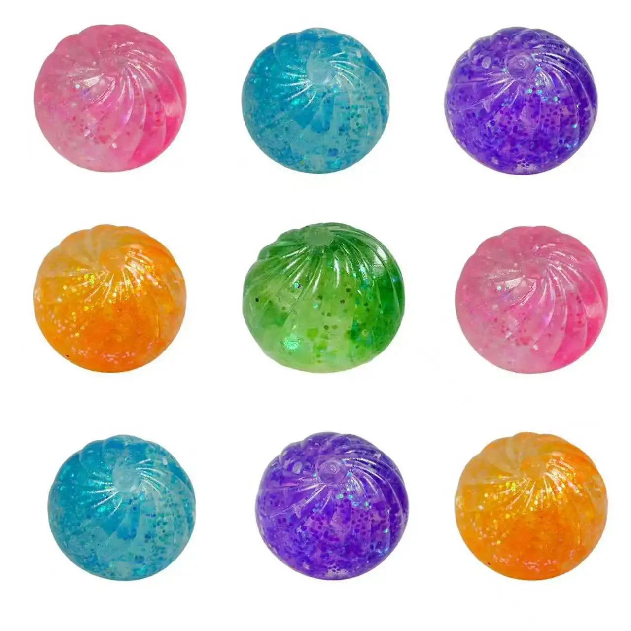 Squishy Mini Bun Kawaii Pailleté Doré – Jouet Anti-Stress à Rebond Lent