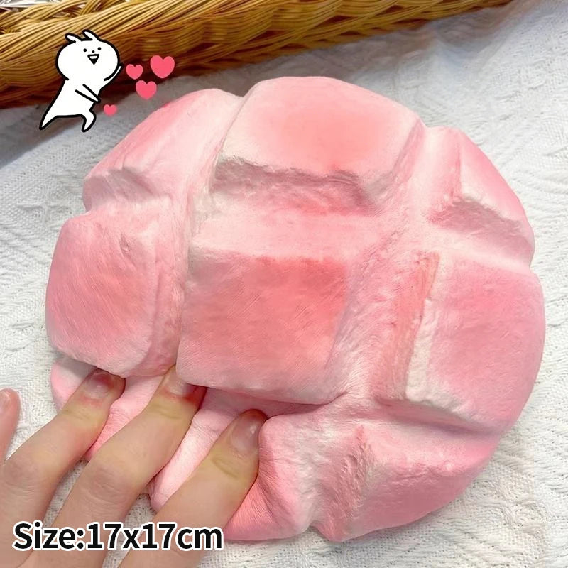 Squishy Toast– Jouet Sensoriel Anti-Stress à Rebond Lent