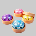 Squishy Ravioli Pailleté Anti-Stress – Jouet Sensoriel à Perles Scintillantes